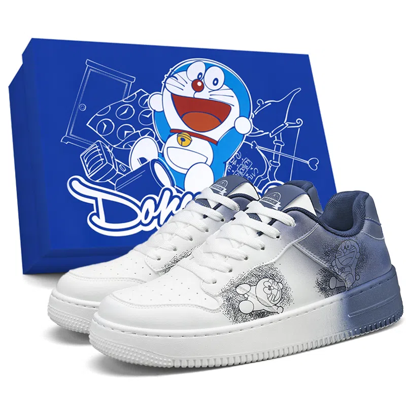 Doraemon Classic Low-Top Sneakers