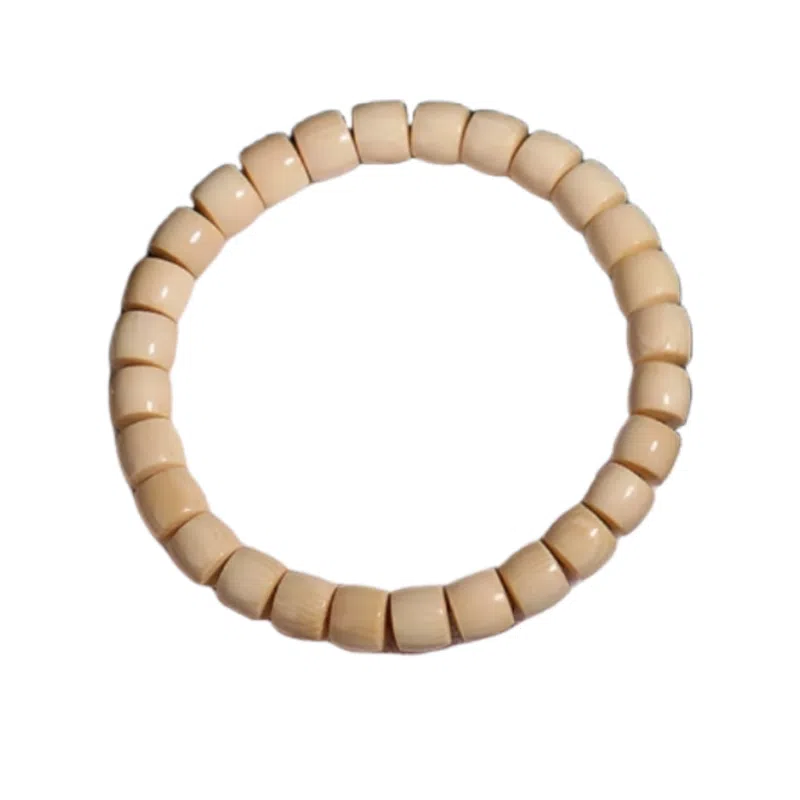 吉千年 【顺丰包邮】新中式复古潮流风 好运   招财进宝高瓷度满纹直切万年 猛犸 手串 男女同款情侣款