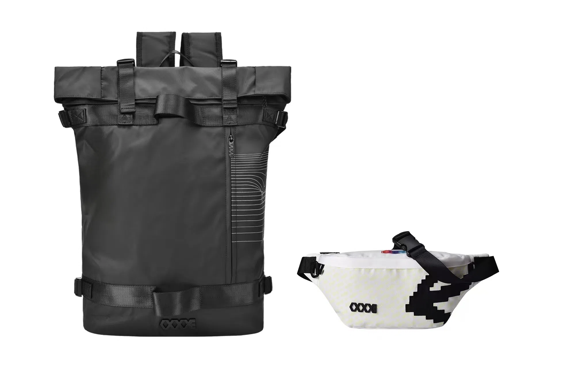 COEXISTENCE Large Reflective Backpack