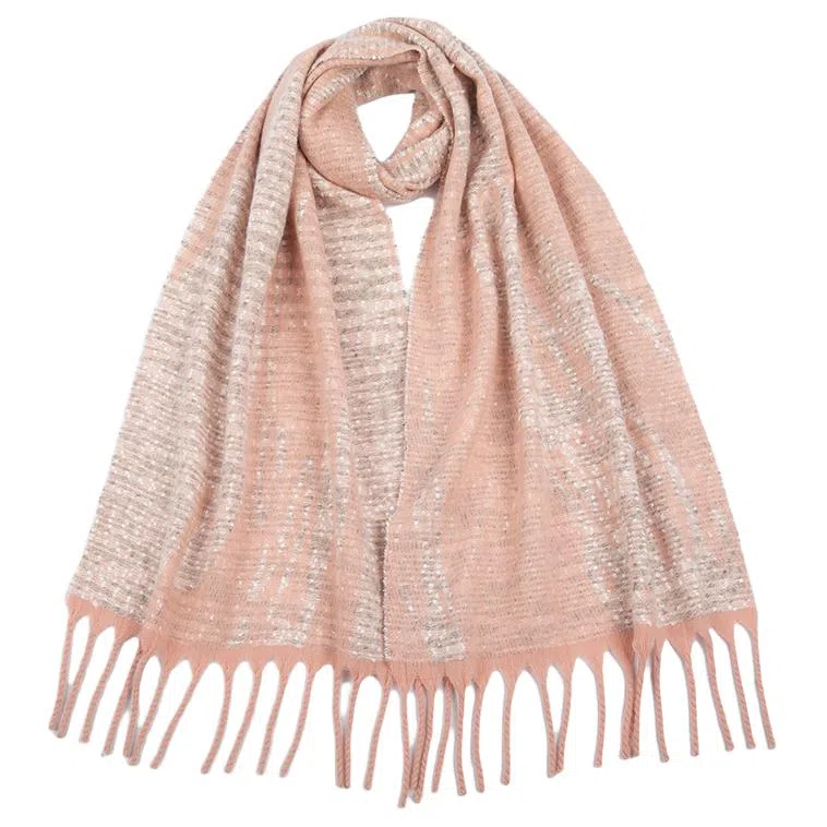 红豆 保暖加厚时尚百搭 羊毛 绒线围巾 女款