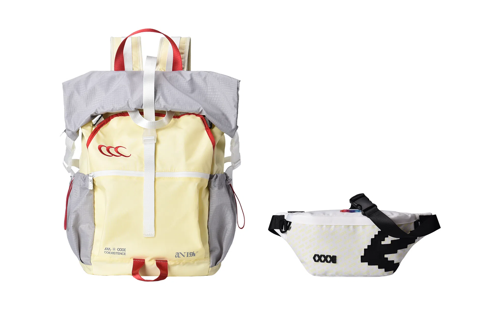 COEXISTENCE Lightweight Multifunctional Travel Backpack Large Yellow