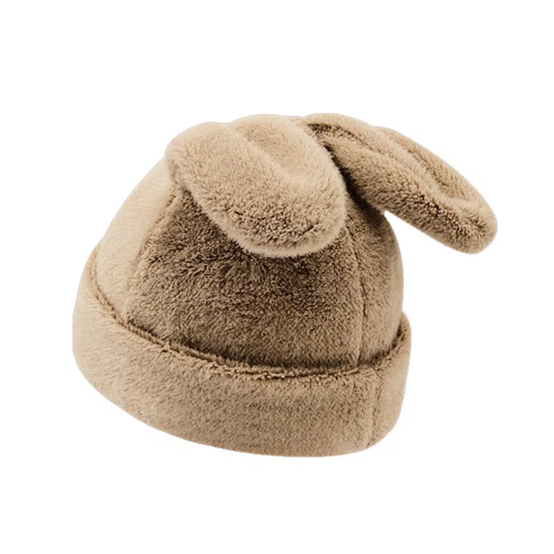 NAME.S Fluffy Bunny Ear Hat