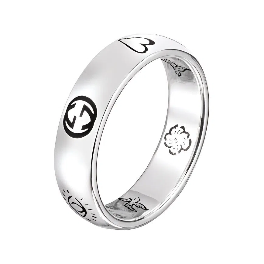 Gucci Blind For Love 925 Silver Ring