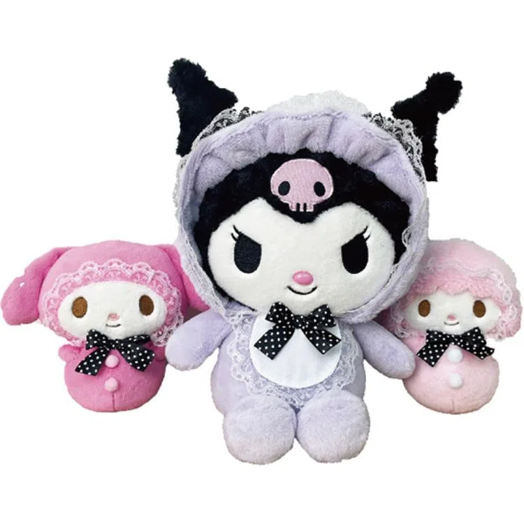 Sanrio Kuromi My Melody Baby Plush Set