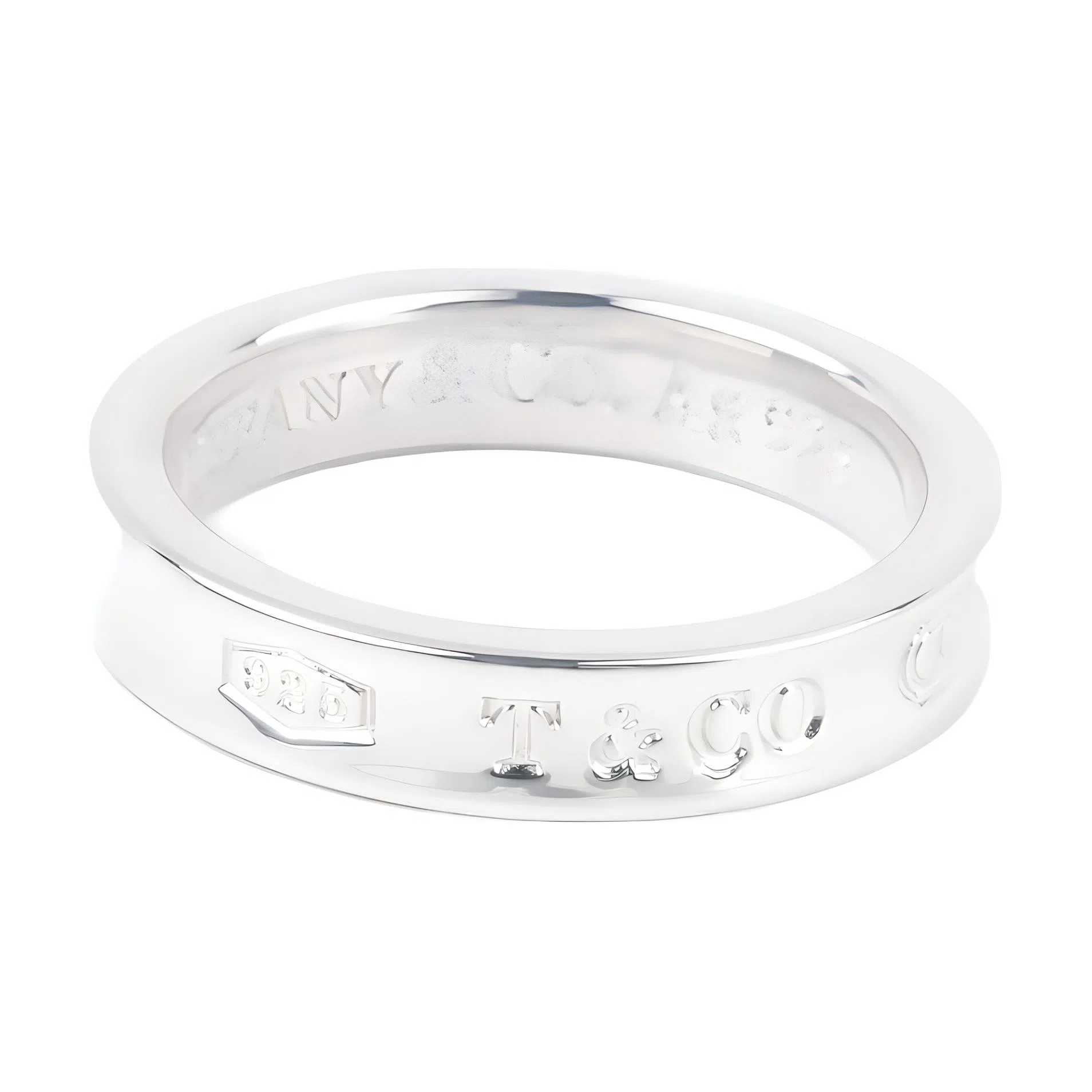 Tiffany & Co. 1837 Series Silver Ring