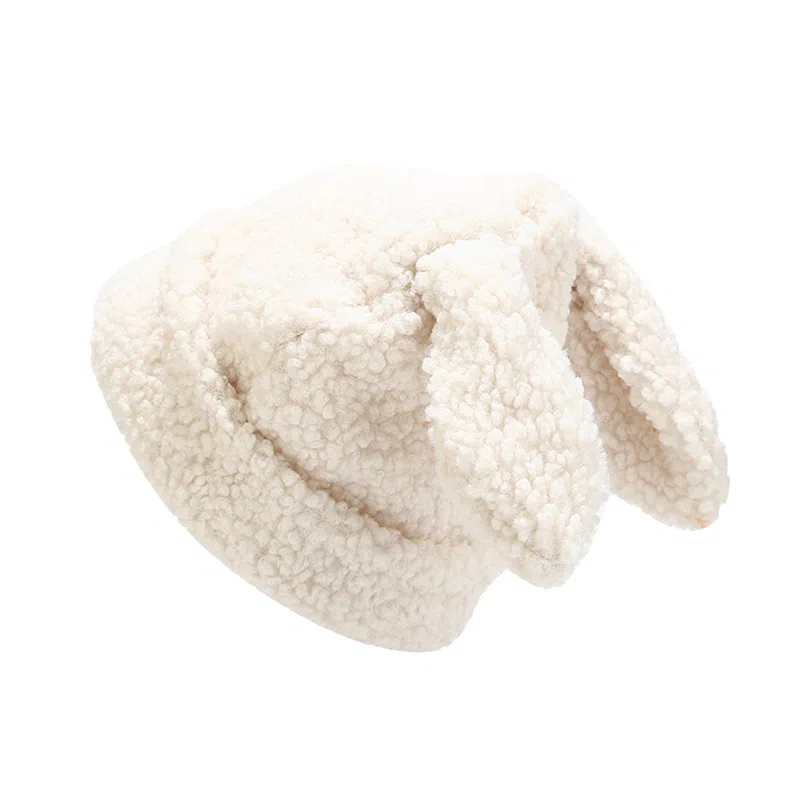 NAME.S Fluffy Bunny Ear Hat