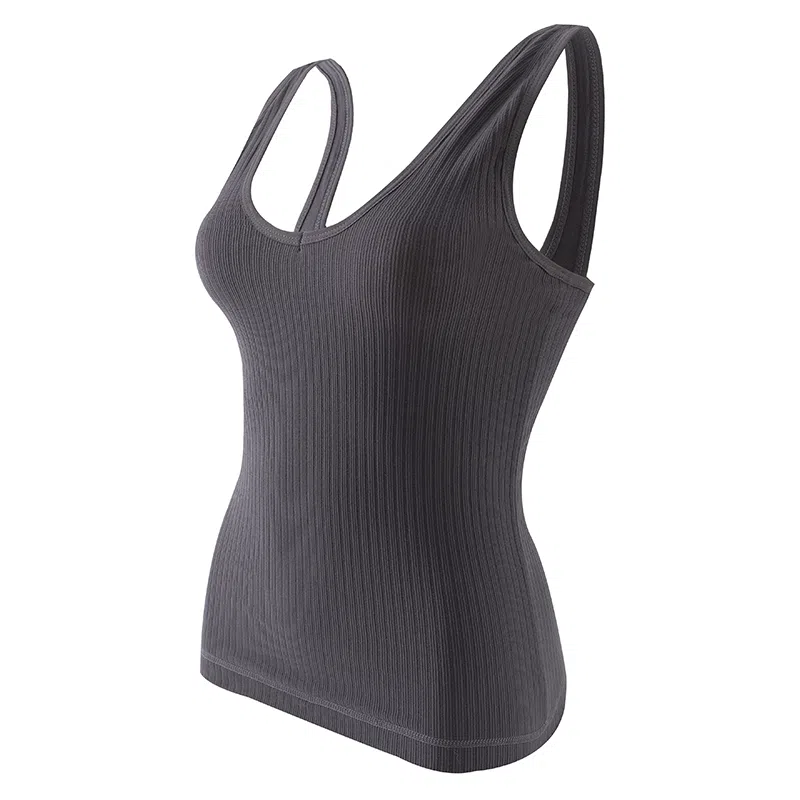 二三二三 聚拢收副乳防下垂提拉背心 女款 高级灰