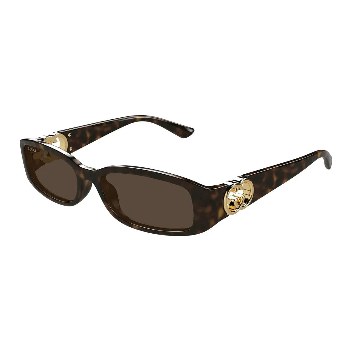 Gucci Rectangular Sunglasses Brown