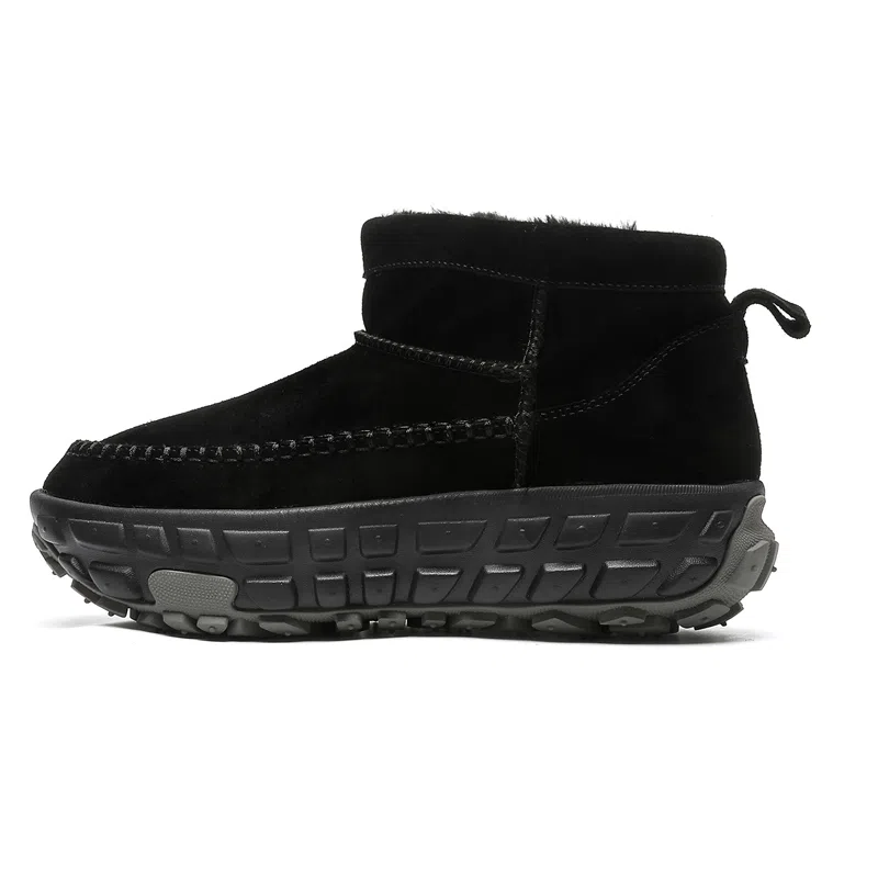 BrandName Classic Suede Snow Boots
