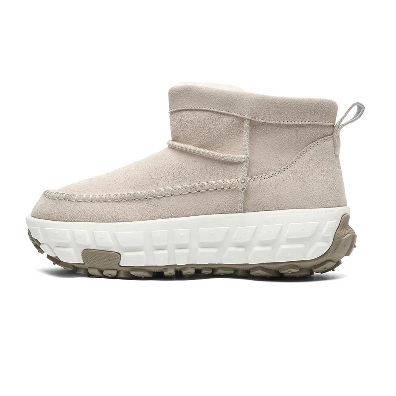 BrandName Classic Suede Snow Boots