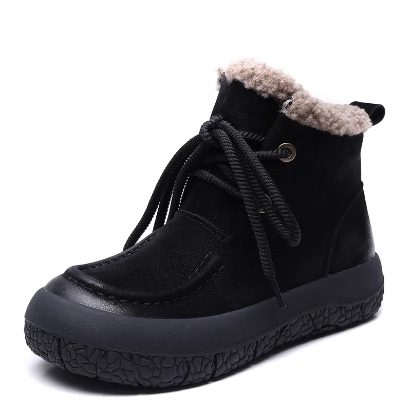 Devanro Wool Lined Snow Boots
