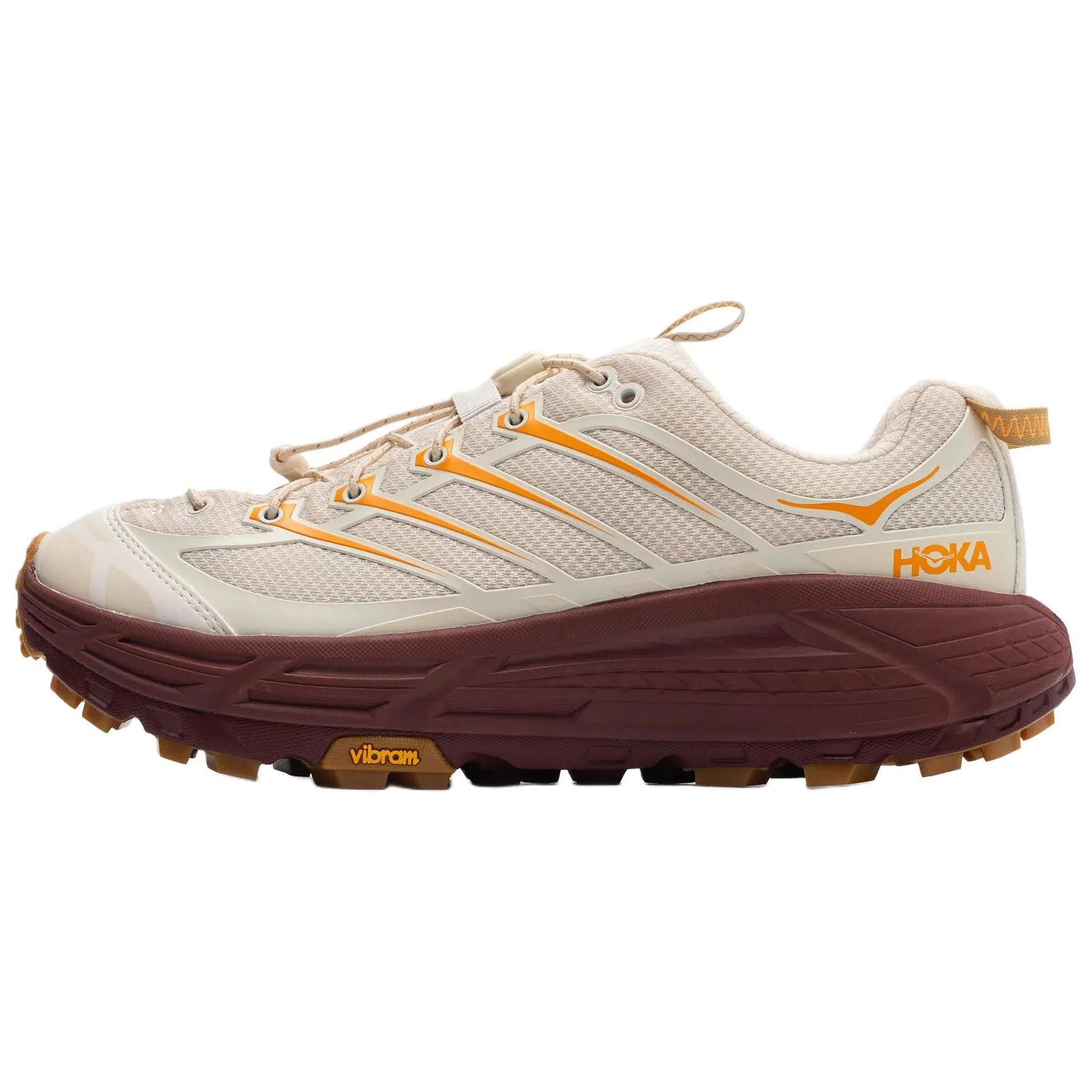 HOKA ONE ONE Mafate Three 2 Beige Red