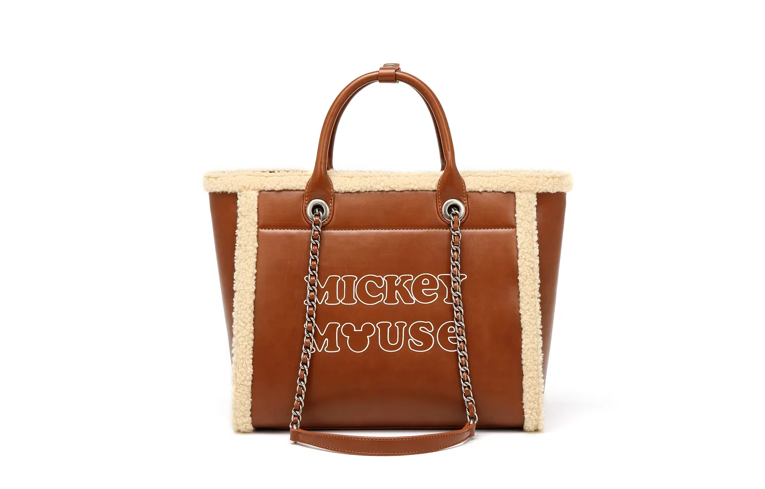 Disney Mickey Tote Bag Brown