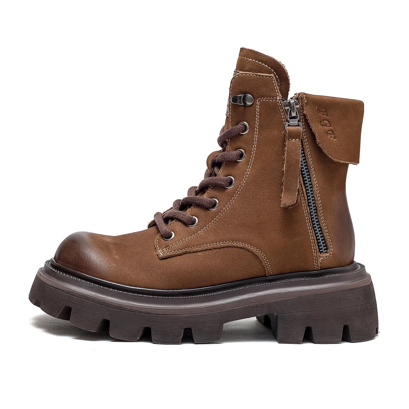 Jiezou Retro Platform Martin Boots