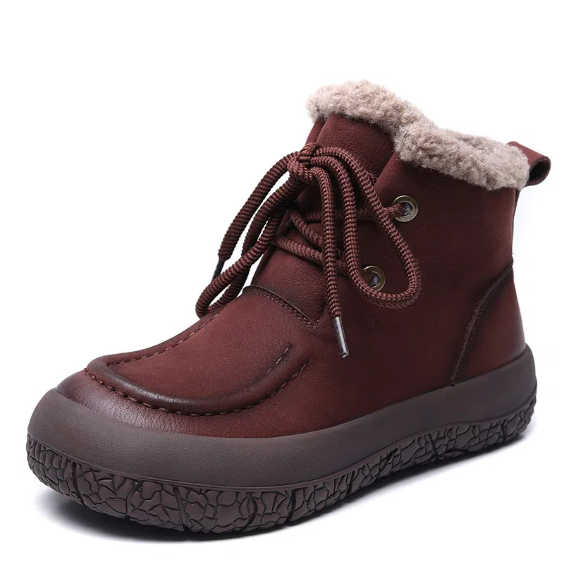 Devanro Wool Lined Snow Boots