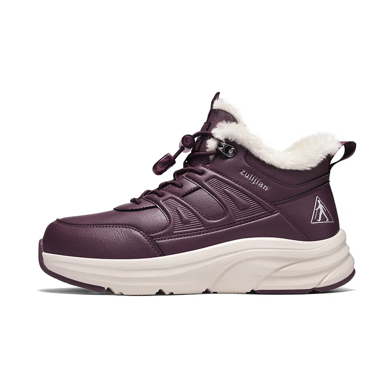 足力健 大棉鞋 爸爸鞋 妈妈鞋 保暖耐磨减震防滑 软底舒适 加绒加厚 户外御寒 抗寒锁温 日常百搭 及踝 雪地靴 男女同款