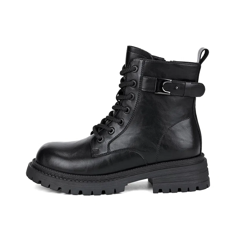 珂卡芙 合成革 百搭通勤潮流时尚舒适 马丁靴 女款