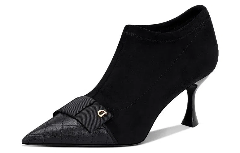 Jessica Sophia Fashion Ankle Boots Black