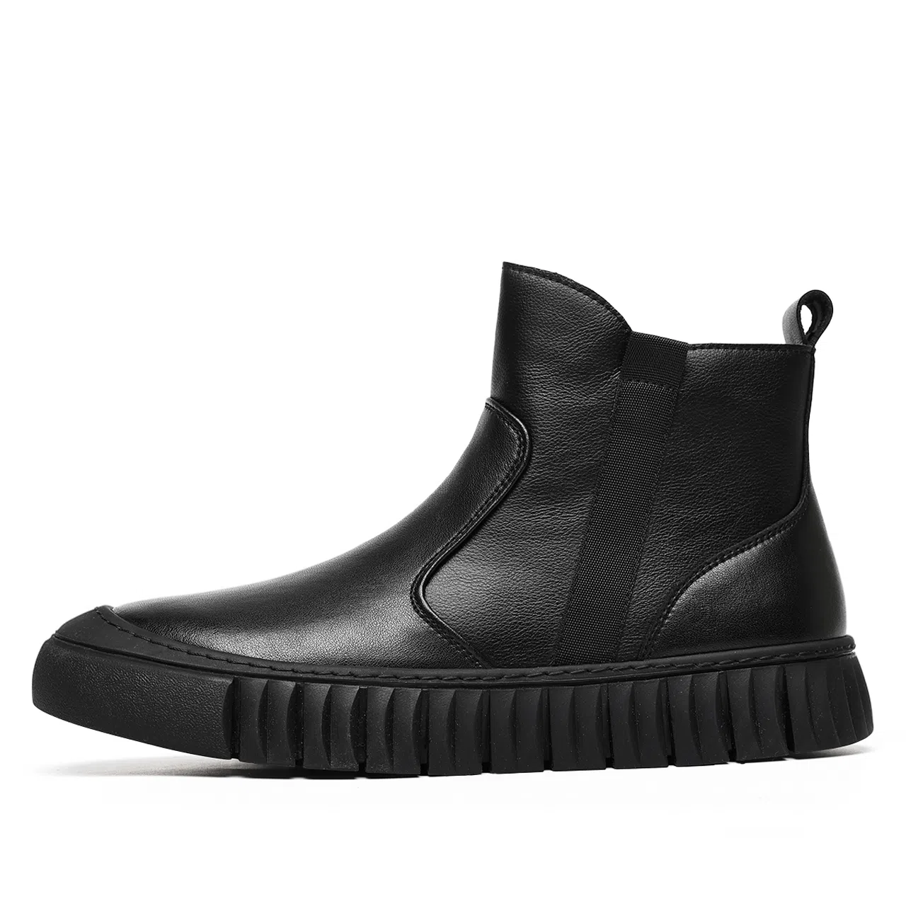 罗蒙 牛剖层革 百搭时尚 短靴 男款