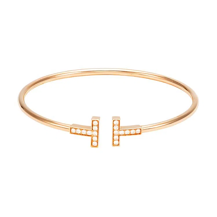 Tiffany & Co. T Series Rose Gold Bracelet