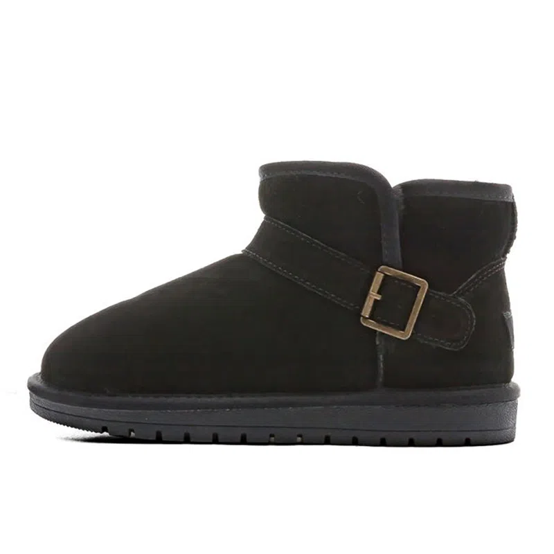 Warrior Suede Snow Boots Brown
