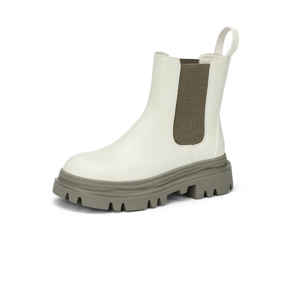 GEMEIQ PU Chelsea Boots 5cm