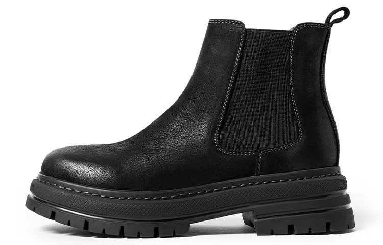Q.VONTON Chelsea Boots Black