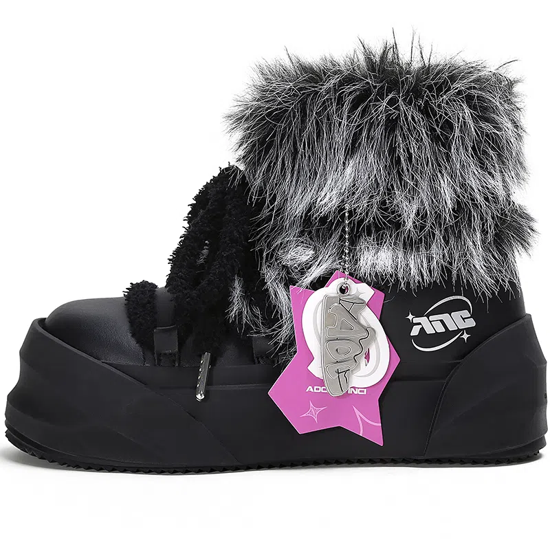 ADCDAVINCI Snow Boots Black