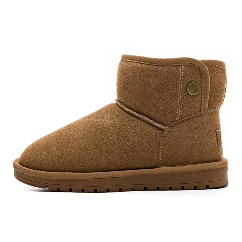 Warrior Suede Snow Boots Brown