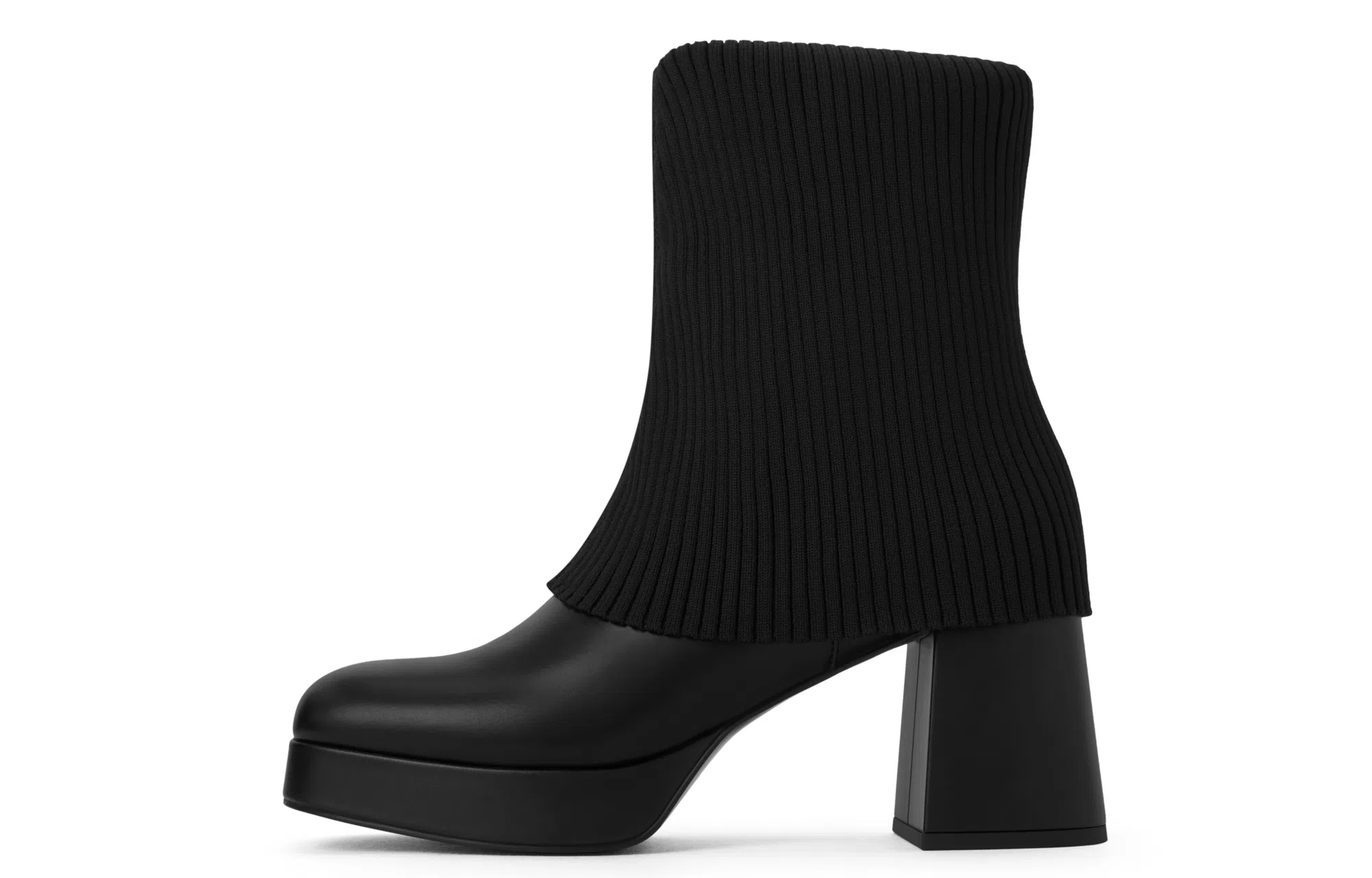 CHARLES&KEITH Detachable Sock Boot