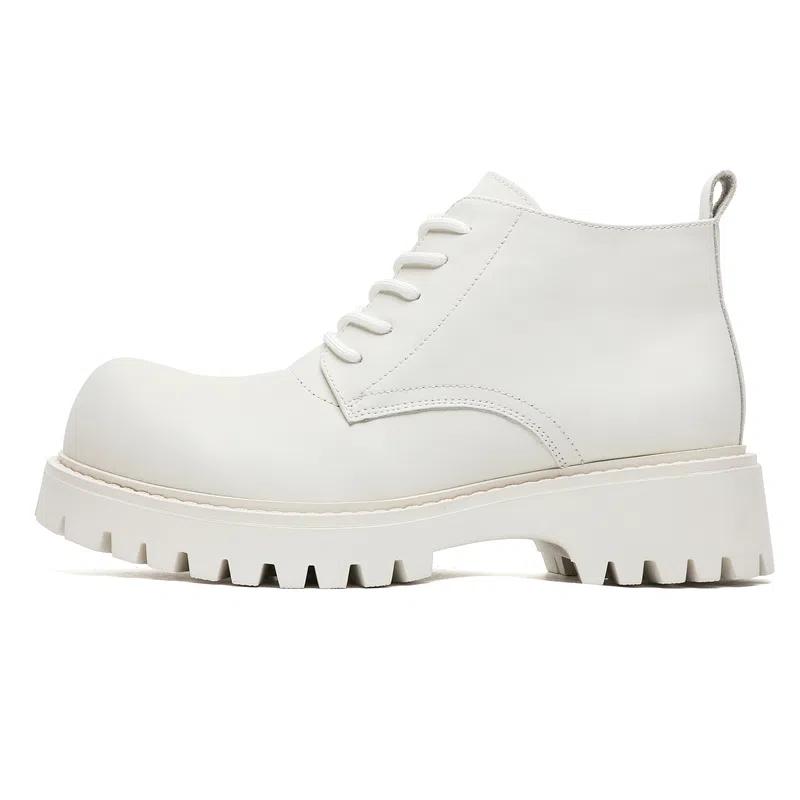 驰狼 马丁鞋 舒适内增高短筒 男女同款