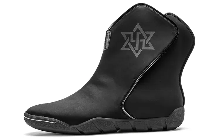 NORVINCY High Top Snow Boots Space Black