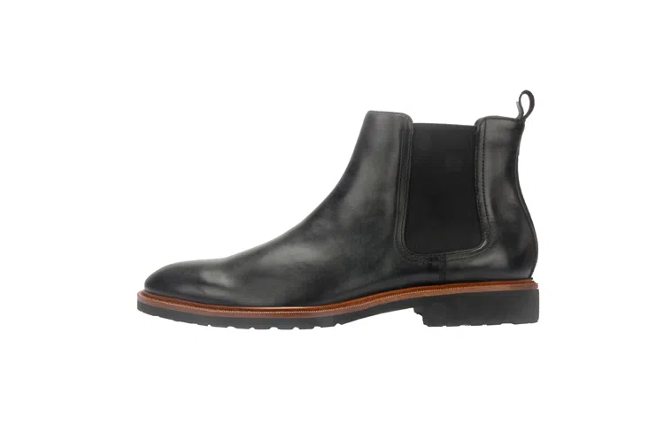 迪迈奇 皮革 英伦舒适 短筒 切尔西靴 男款