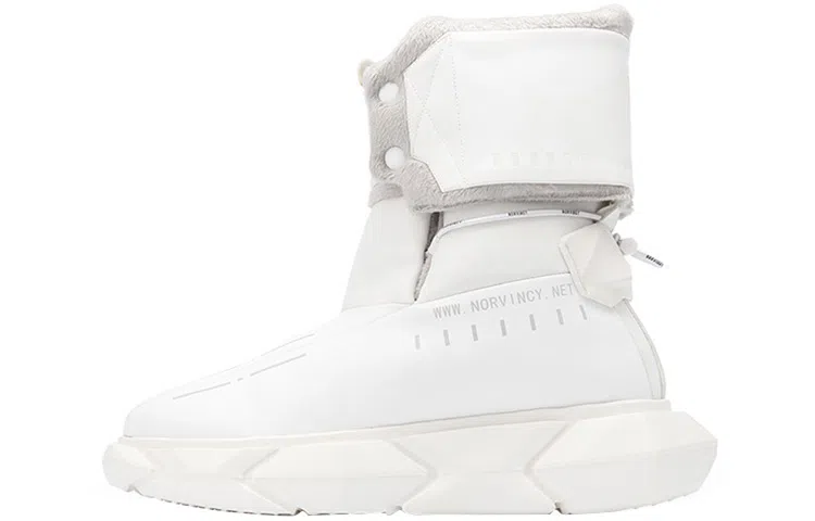 NORVINCY Snow Boots White