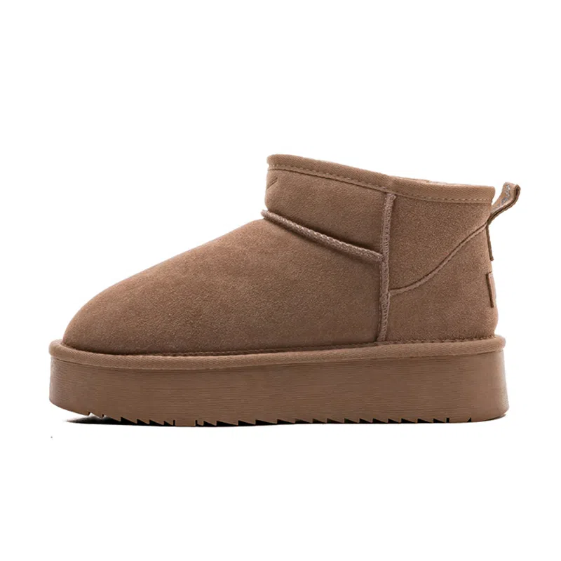 Warrior Suede Snow Boots Brown