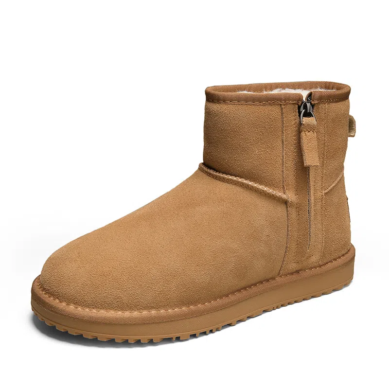 时尚舒适 内里加绒 短筒 雪地靴 男款