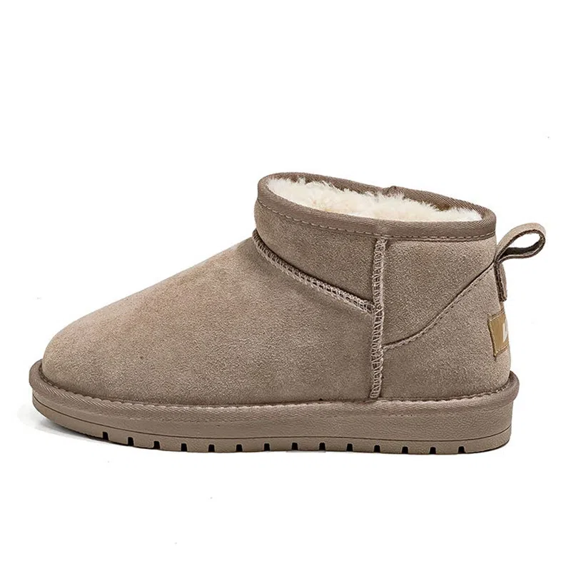 Warrior Suede Snow Boots Brown
