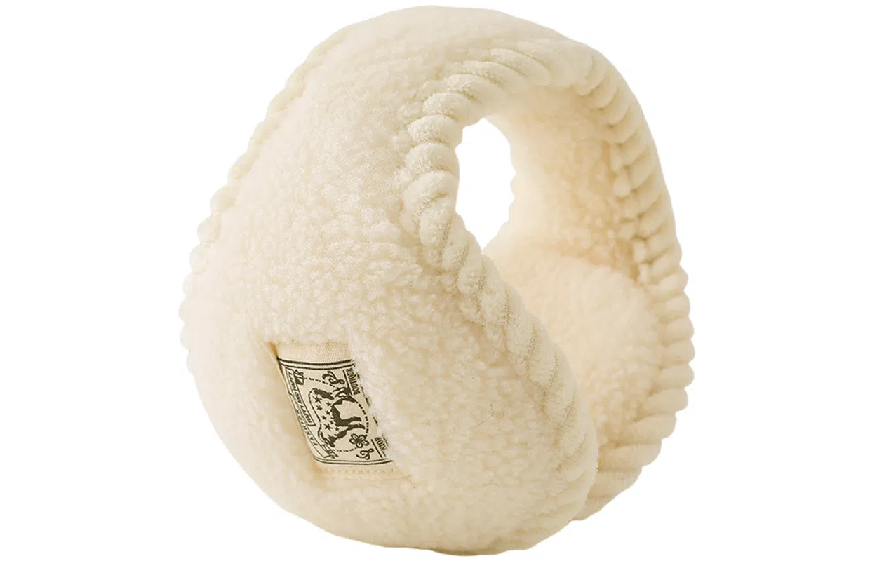 优幽兰 韩系氛围感简约纯色冬季保暖护耳朵毛绒百搭时尚可爱防冻耳学生骑车防寒 聚酯纤维 耳罩 男女同款情侣款