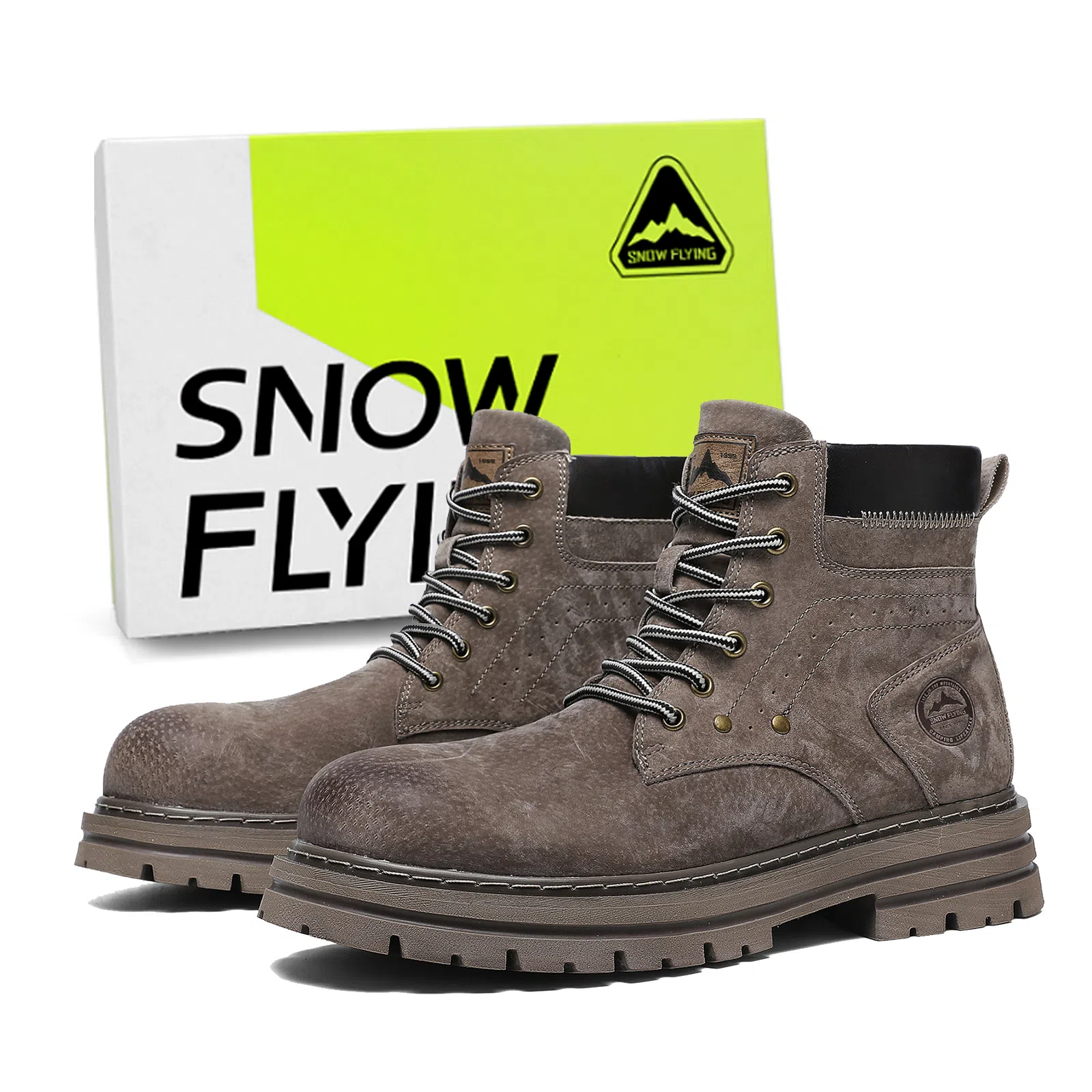 SNOW FLYING