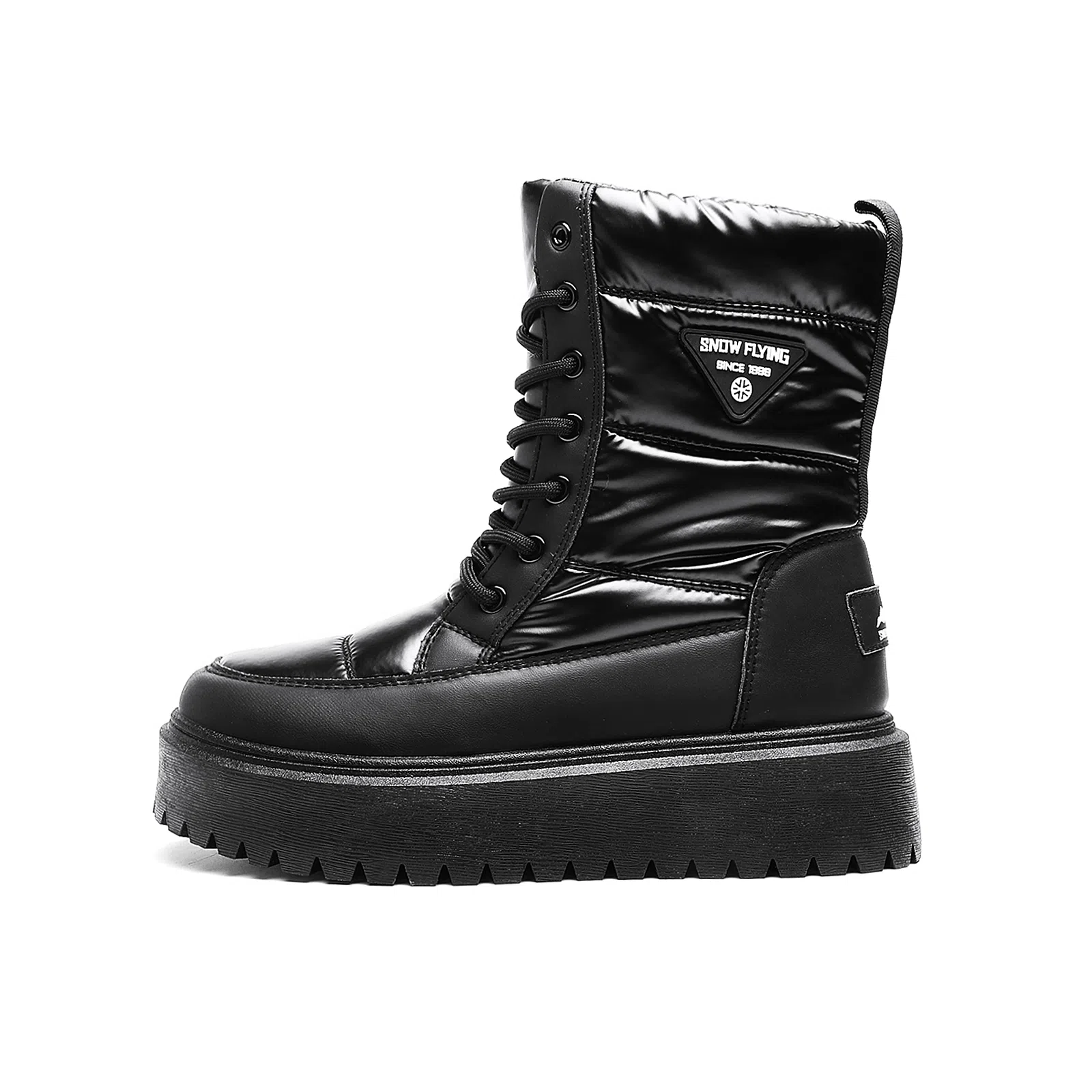 Snow Flying Winter Boots Black