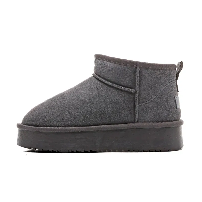 Warrior Suede Snow Boots Brown