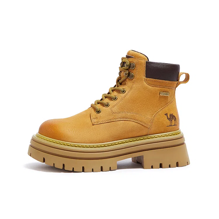 CAMEL Mountain风 Retro Yellow Boot