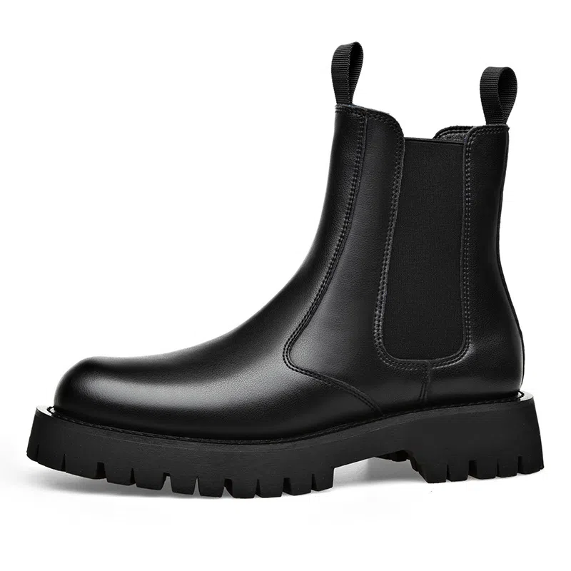 Mingyitu Chelsea Boots Black