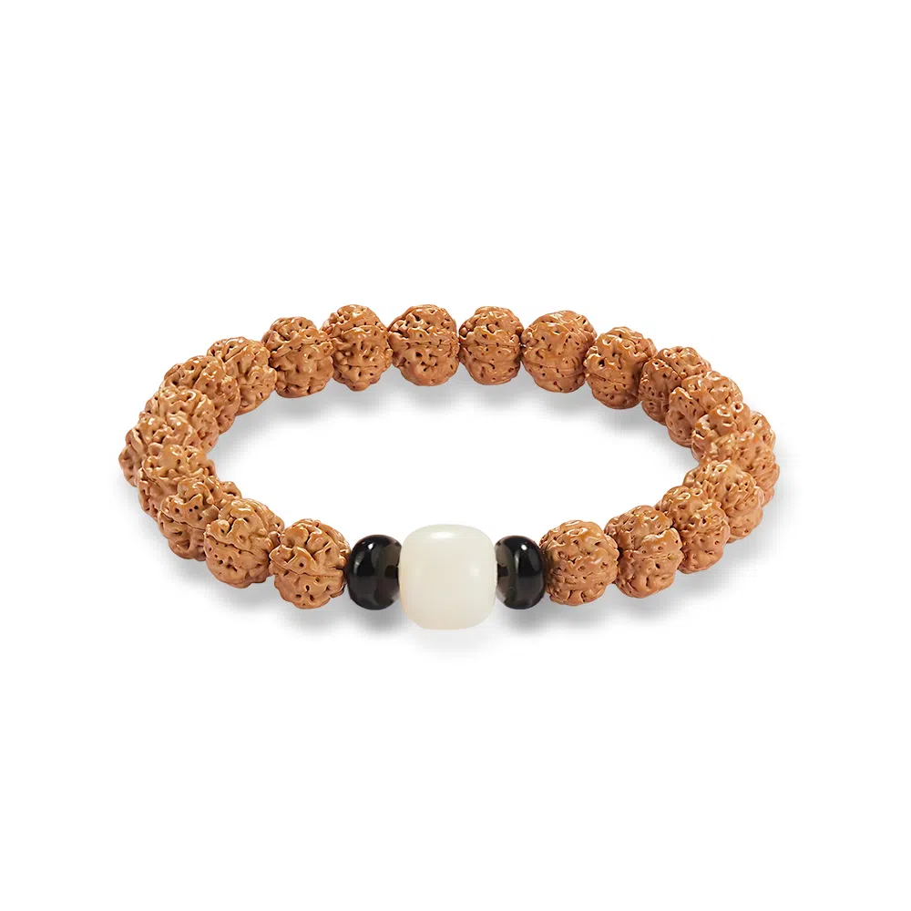 饰伴 新中式文玩盘串佛系静心开年手饰#好运 菩提子/菩提籽 手串 男女同款情侣款