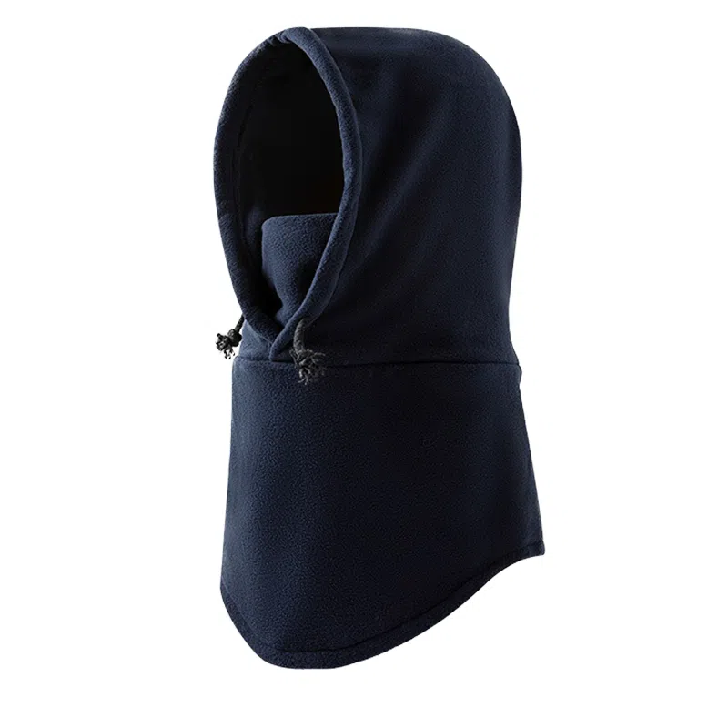 浪莎 加绒 秋冬护脸面罩防风围脖套骑行滑雪帽 涤纶 帽子 女款