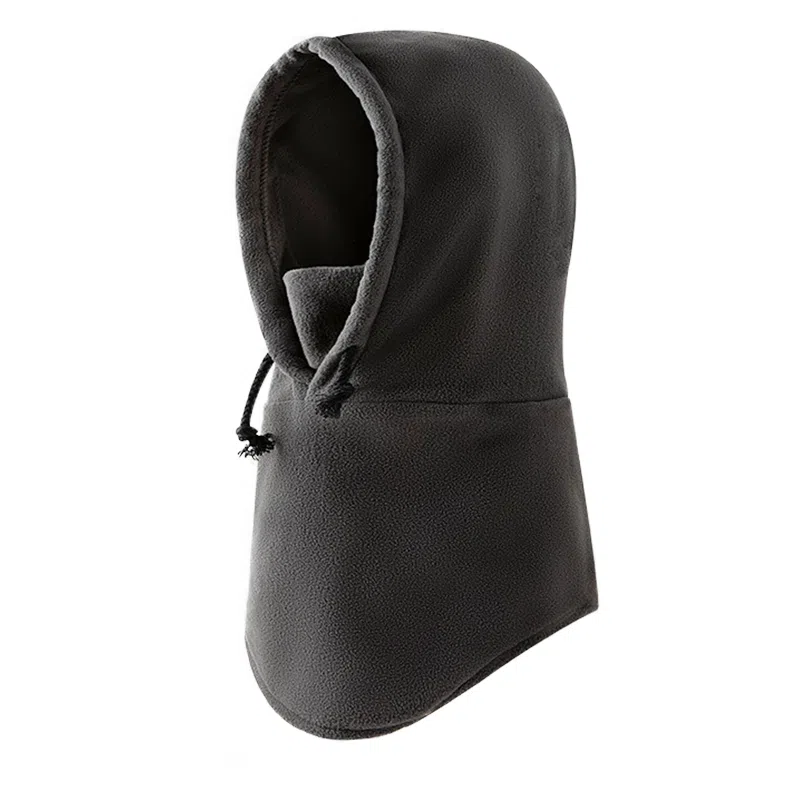 浪莎 加绒 秋冬护脸面罩防风围脖套骑行滑雪帽 涤纶 帽子 女款