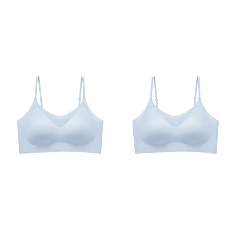 俞兆林 无钢圈薄款大胸显小无痕透气裹胸美背聚拢防下垂文胸 女款 组合装