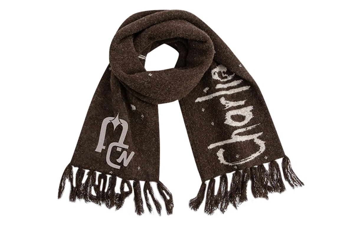 Charlie Luciano Scarf Brown