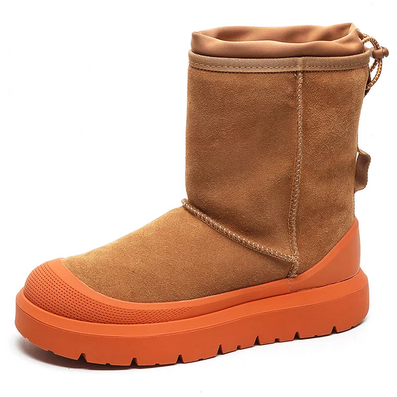 卡奇奥蒂 牛反绒 简约舒适百搭 雪地靴 男女同款