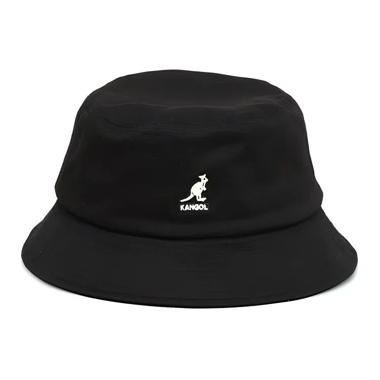 Kangol Canvas Bucket Hat Black